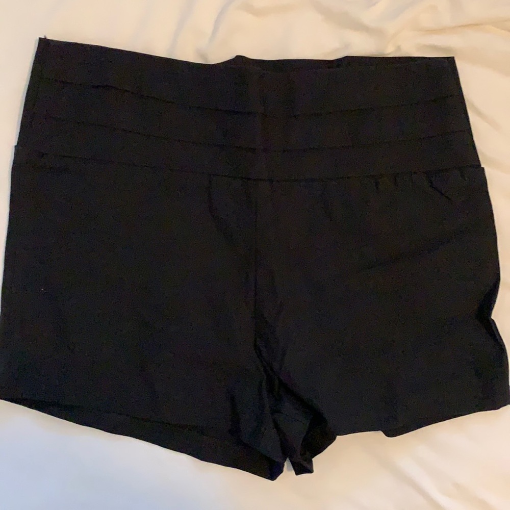 Charlotte russe black spandex club shorts